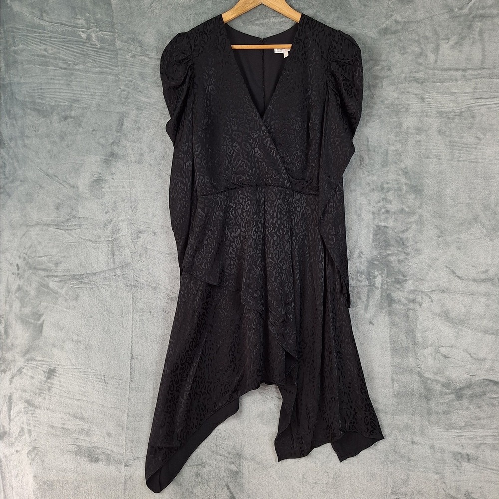 Womens Dress Small Fairy Grunge Witchy Whimsigoth Cocktail Jacquard Asymmetrical